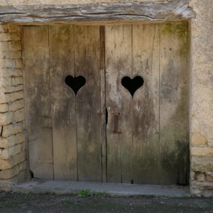 door hearts
